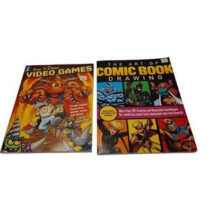 How To Draw Bundle Comic Books Video Games Artist Illustration Guide Lot Drawing